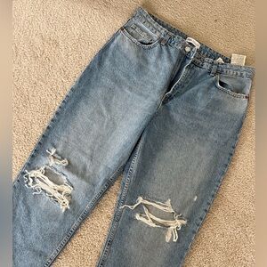 NEW light wash Zara jeans Size 14
